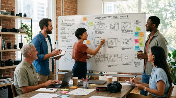 3 Bước đầu tiên để xây dựng Video Strategy: Lập kế hoạch & Sản xuất