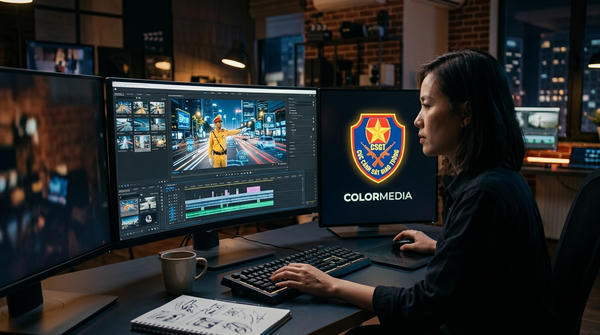 ColorMedia ứng dụng AI vào sản xuất video tuyên truyền cùng Cục Cảnh sát giao thông 2026