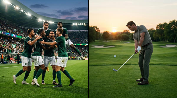 Triết lý kinh doanh từ thể thao: Sự đối lập thú vị giữa Bóng đá và Golf