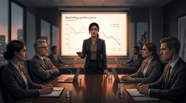 Nỗi Sợ Marketer Không Ai Dám Nói Thật: Áp Lực Trong Phòng Họp