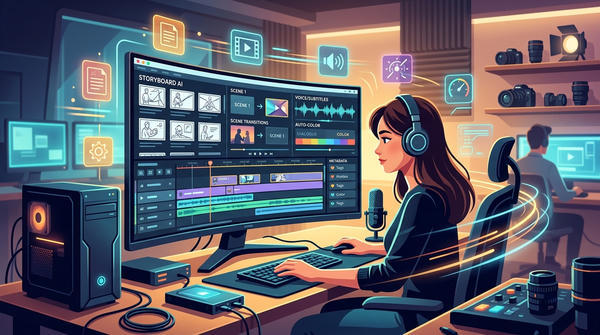 5 Công Đoạn AI Đang Thay Đổi Ngành Video Production — Và Bạn Nên Làm Gì